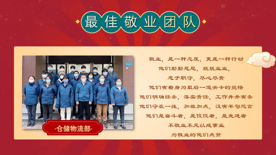 最佳敬業(yè)團(tuán)隊